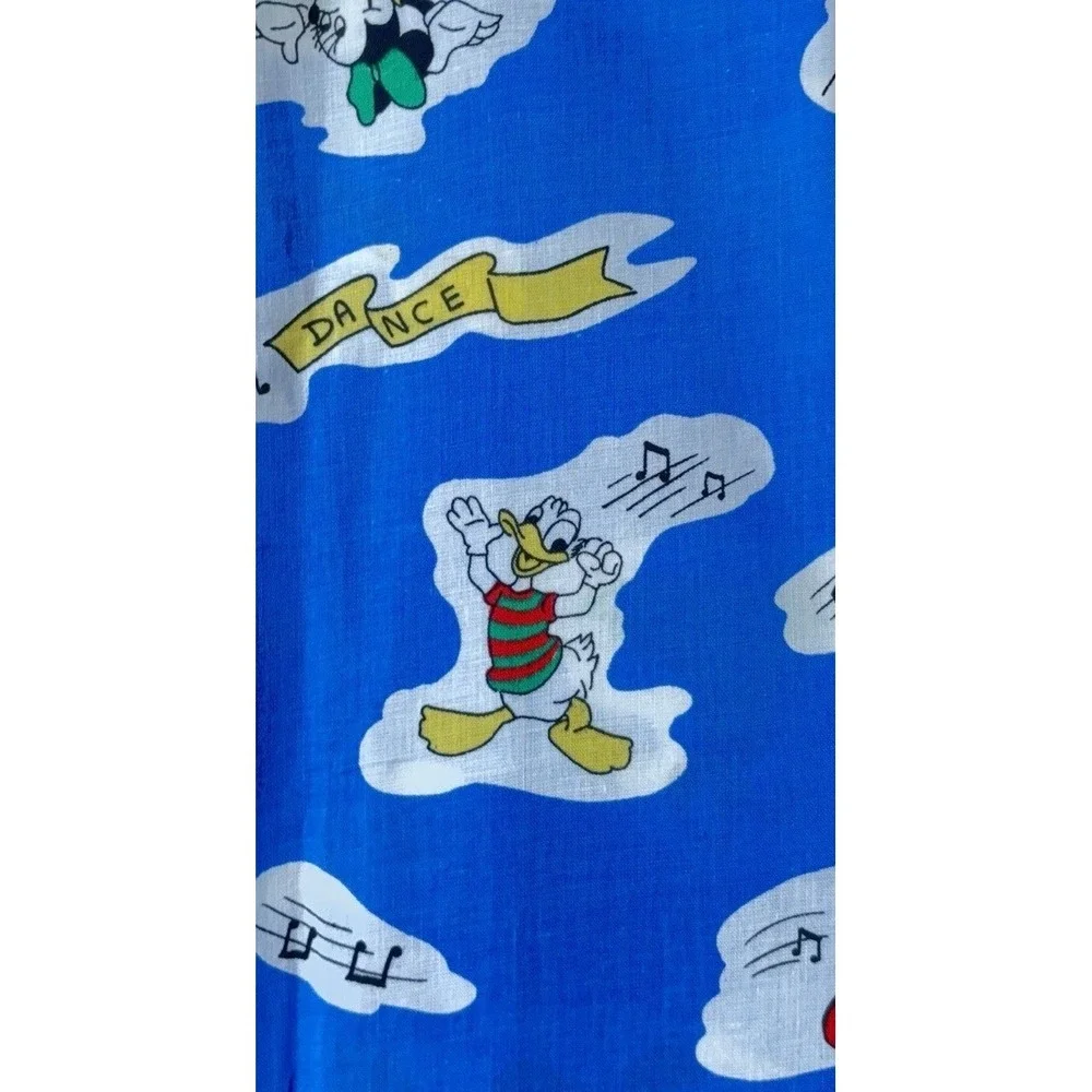 Vintage Disney Mickey Mouse & Friends Cotton Fabric 44
